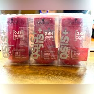 OSIS+ Dust It Mattifying volume powder. 3 pack (10g/bottle). Unopened